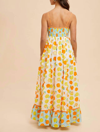 In-Loom - Camila Contract Lemon Maxi Dress