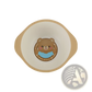 Bamboo Fiber Baby Bowls Cartoon Animal Feeding Dishes