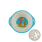 Bamboo Fiber Baby Bowls Cartoon Animal Feeding Dishes
