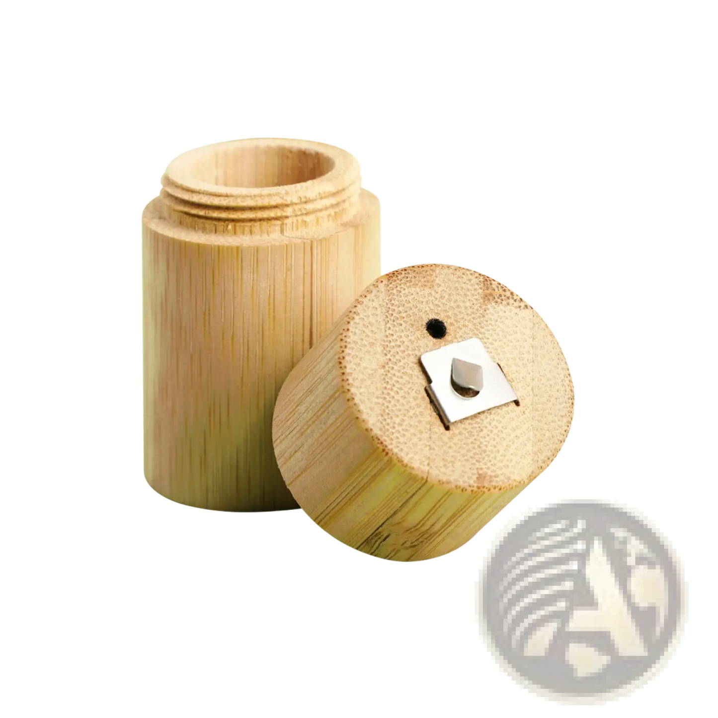 Bamboo Floss Tube Portable Biodegradable Case