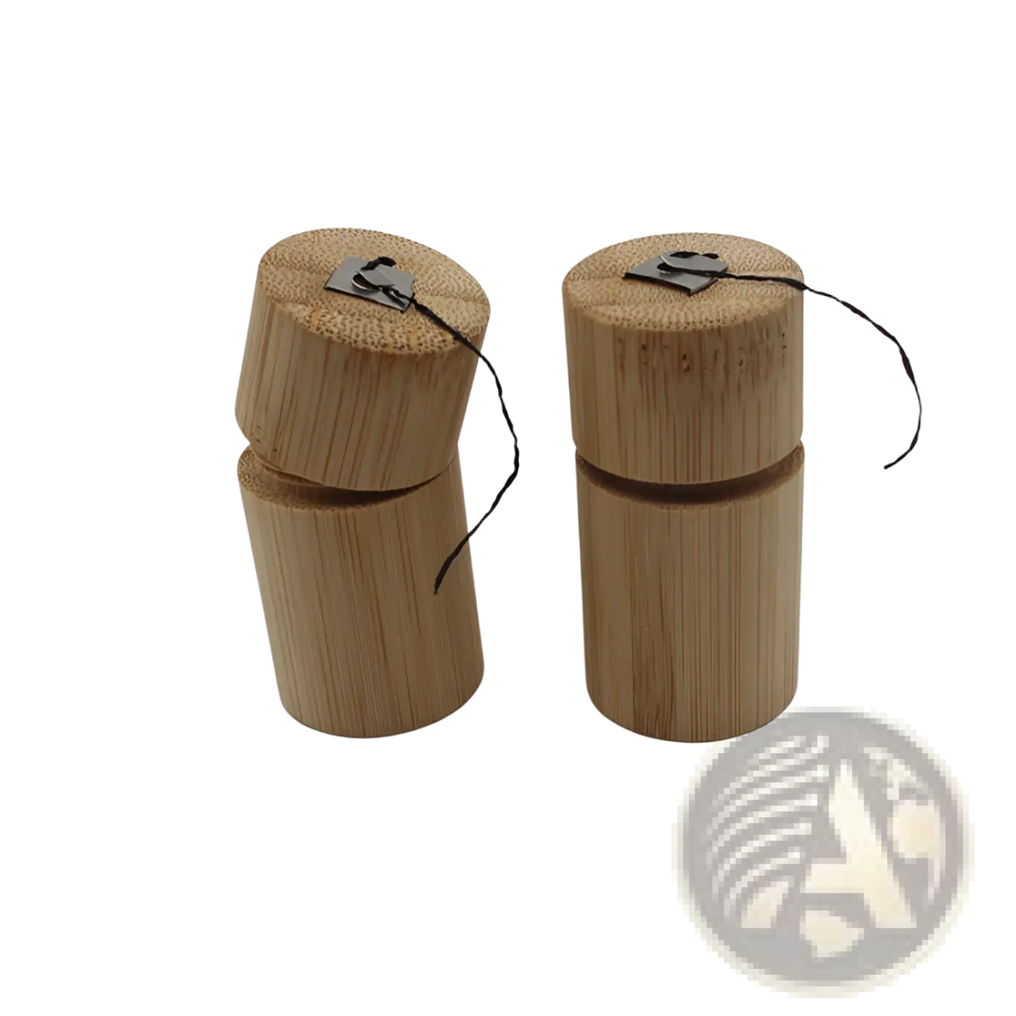 Bamboo Floss Tube Portable Biodegradable Case