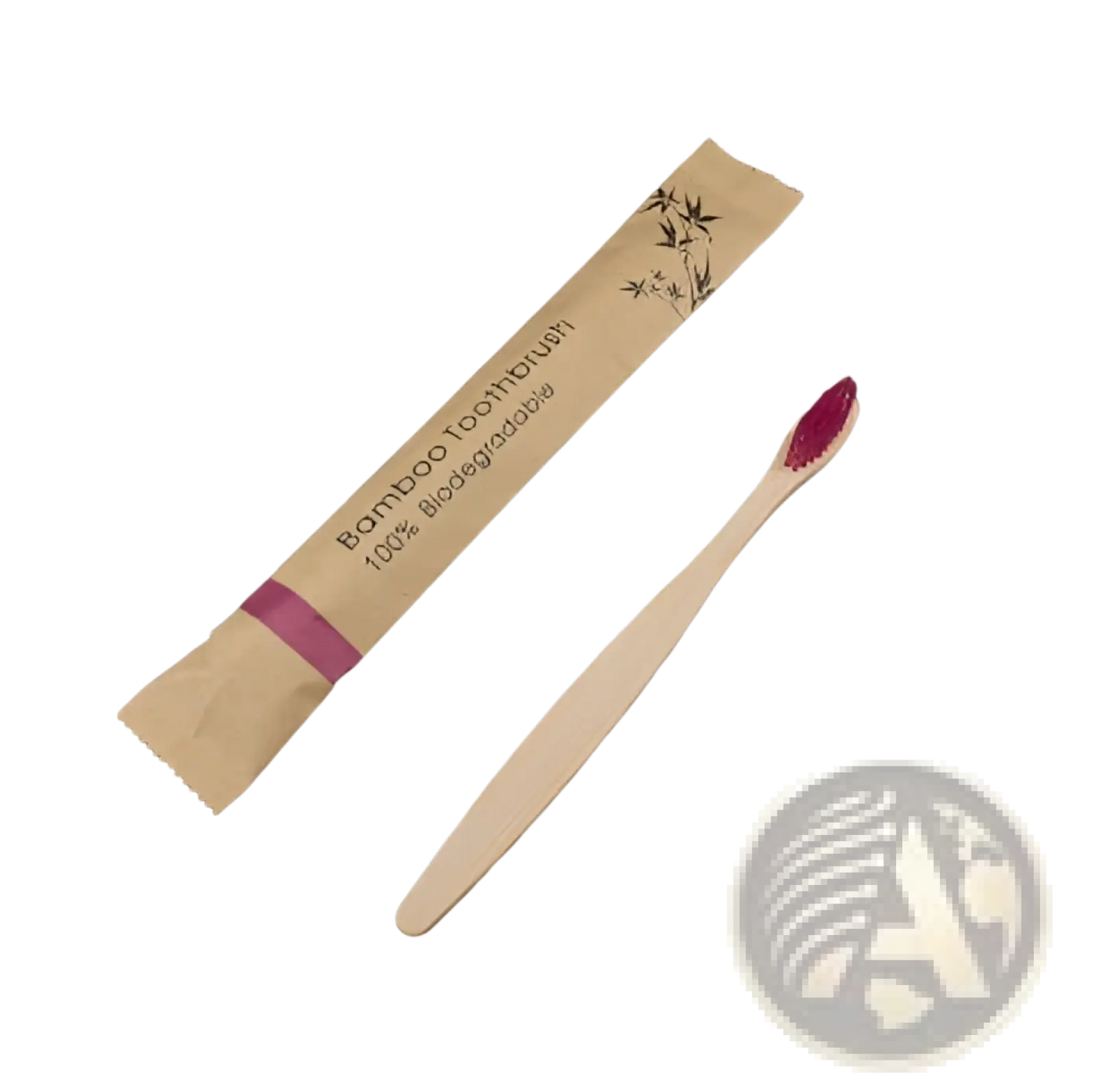 Bamboo Toothbrush Set 10 Pack Soft Bristle Eco Friendly