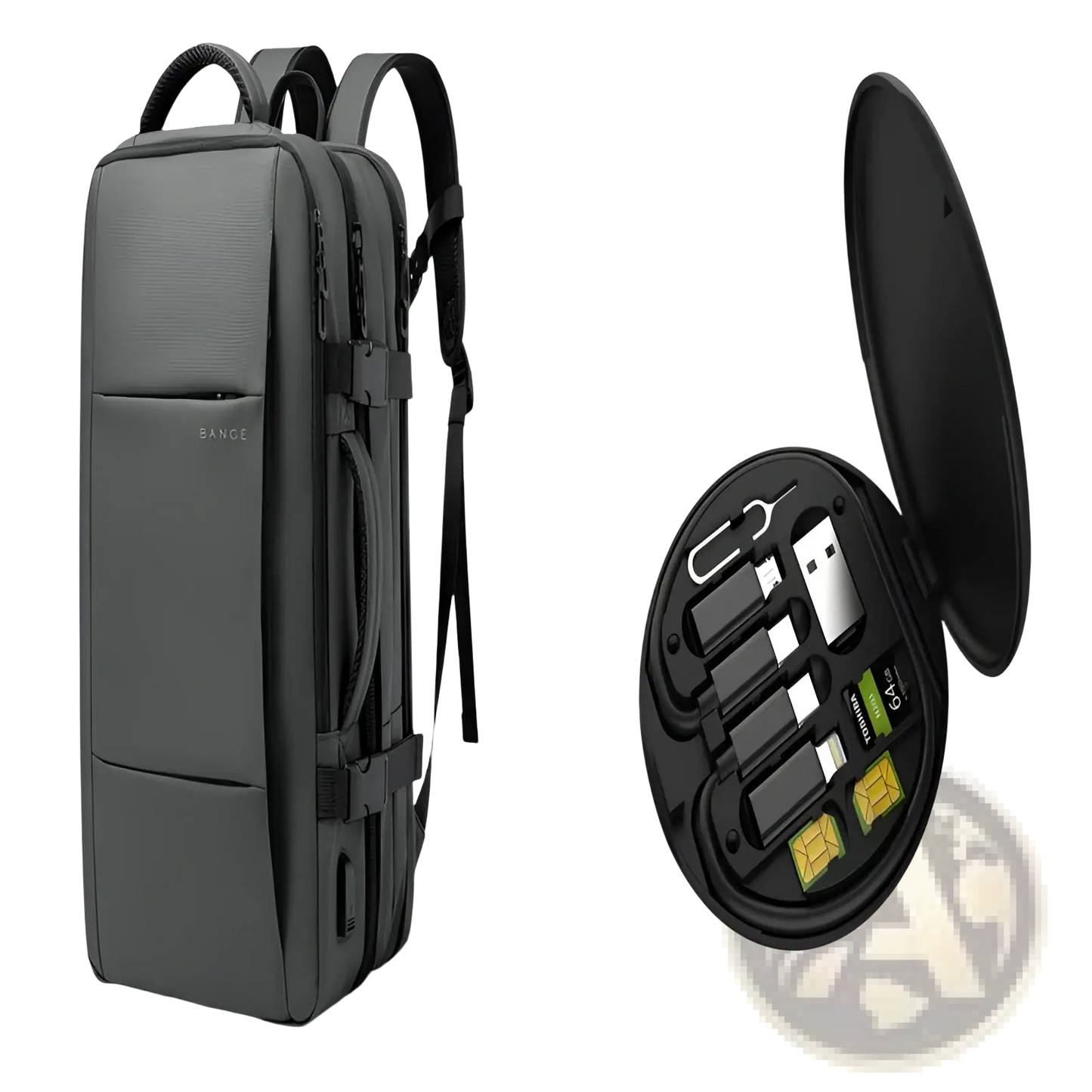 Bange 16 Inch Waterproof Laptop Travel Backpack