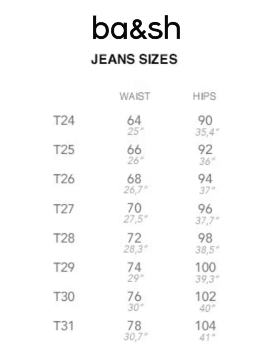 Ba&Sh - Mima Elastic Waist Jeans