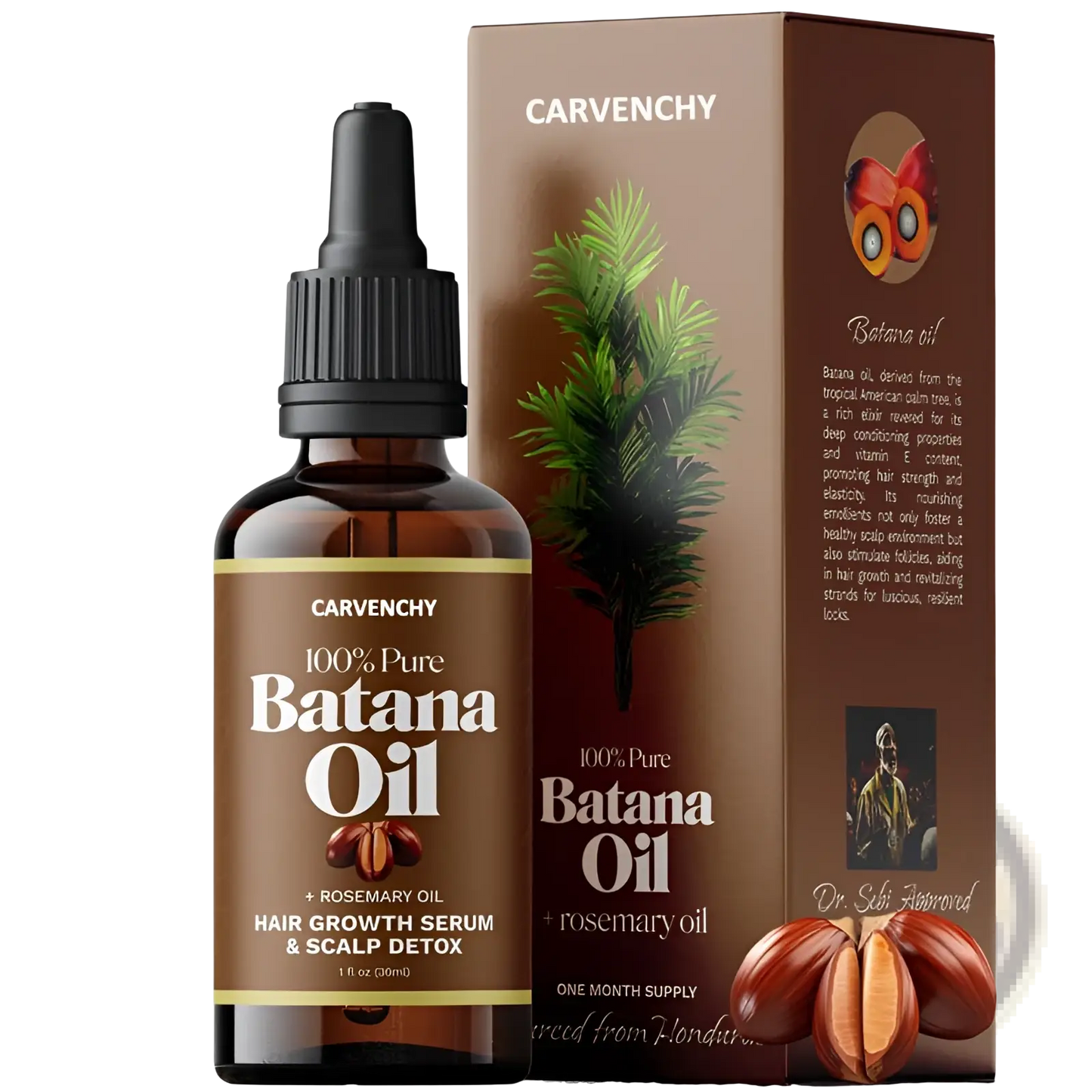 Batana Oil Hair Growth Serum for All Skin Types