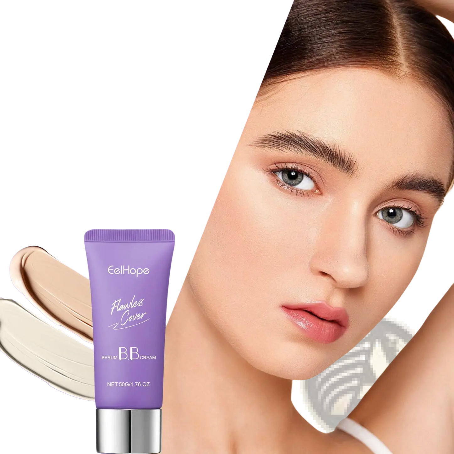 Bb Cream Flawless Cover Serum Moisturizing 50g