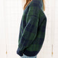 2.7 August Apparel - Winter Days Plaid Button Down Cardigan