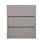Double Sinks Bathroom Vanity Set with 2 Ceramic Basins