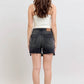Judy Blue - Long Cuff Off Dad Shorts