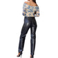 Verte - Marlow Floral Mesh Off The Shoulder Top