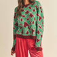 &Merci - Heart Knit Sweater