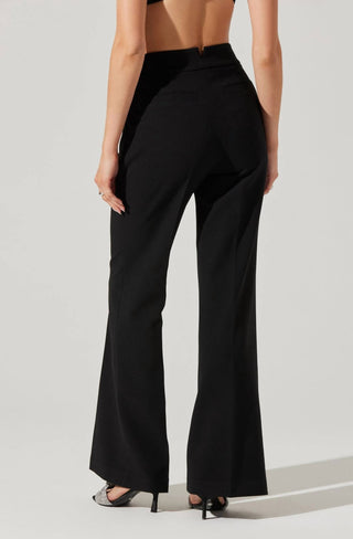 Astr - Lawson Flared Dress Pants