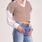 Elan - Mixed Media Sweater