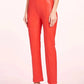 Amanda Uprichard - Romana High Waisted Faux Leather Pant