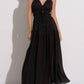 Elan - Mindy Tie Front Maxi Dress