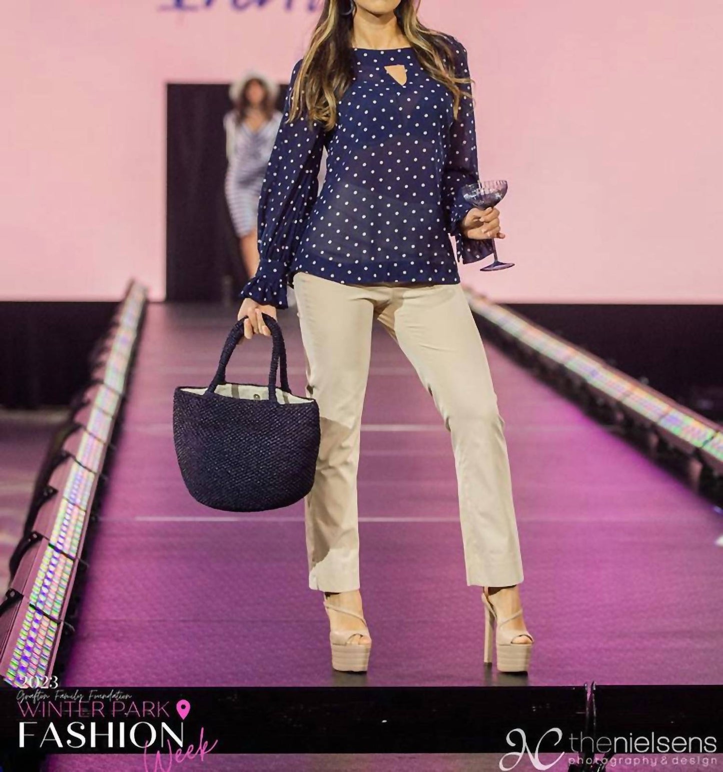 Coco Indigo - Positano Polka-Dot Blouse