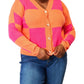 Double Take - Woven Right Checkered Cardigan