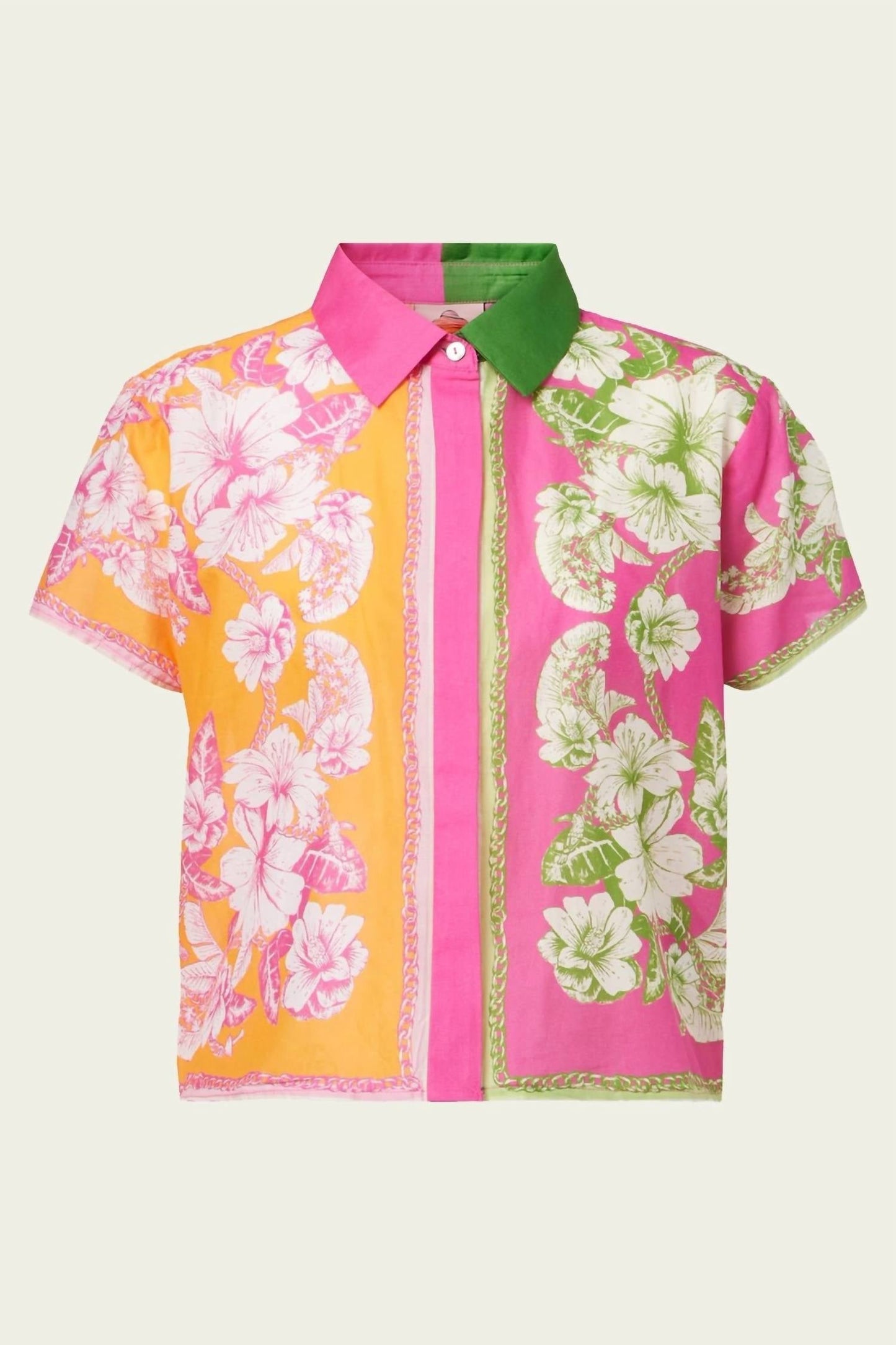 Farm Rio - Mixed Scarves Floral Elegance Shirt