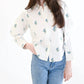 Never A Wallflower - Oversized Button Up Top