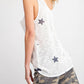 143 Story - Star Sweater Knit Tank Top