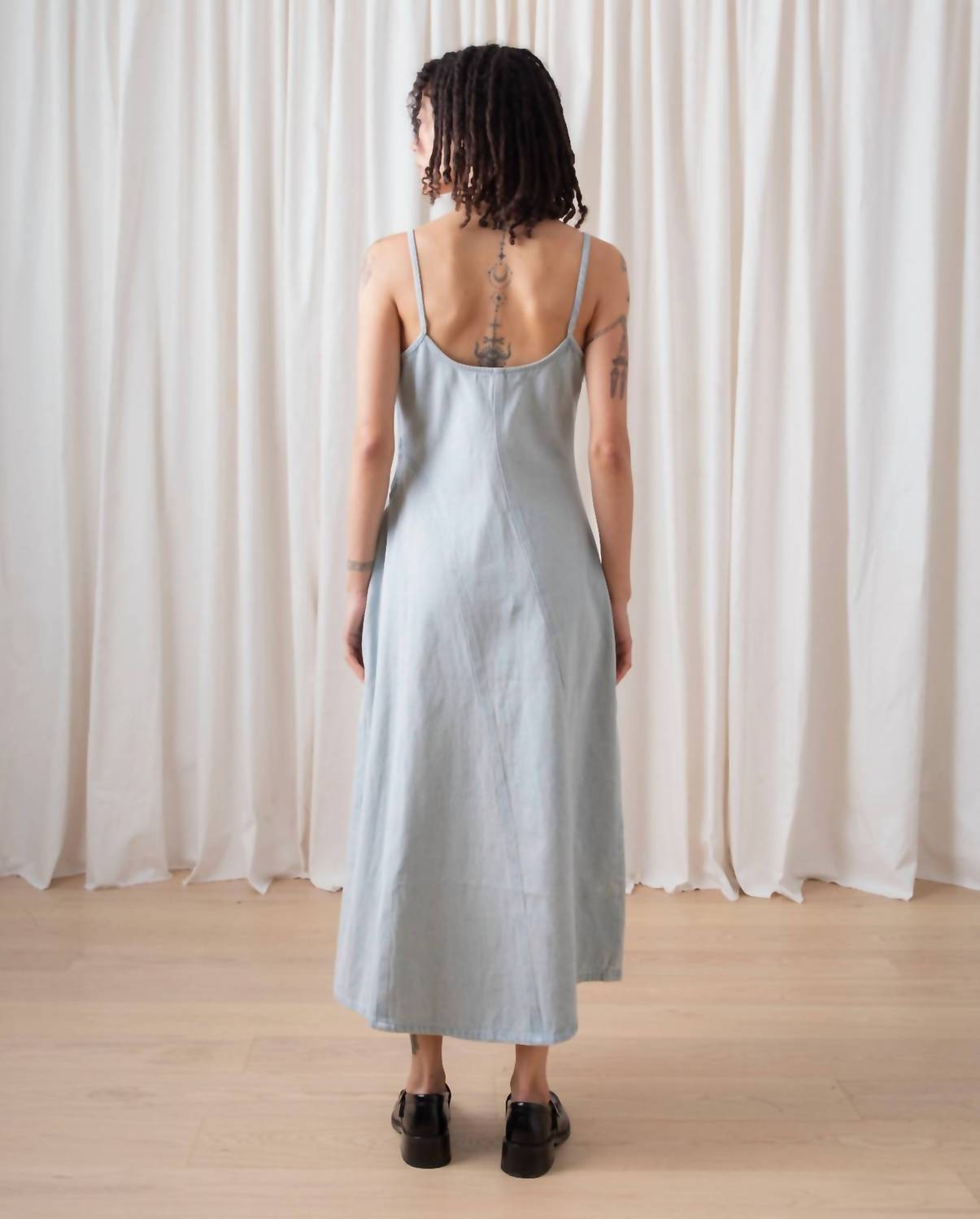 Ali Golden - Seamed Tank Midi Dress