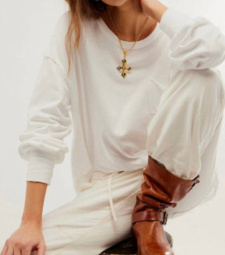 Free People - Fade Into You Long Sleeve Tee