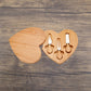 Creative Gifts International - Heart-Shaped Cheese Board & Tool Set
