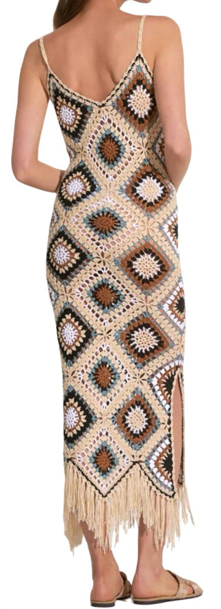 Elan - Crochet Midi Tank Dress