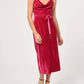 Adelyn Rae - Zana Velvet Cowl Neck Slip Dress