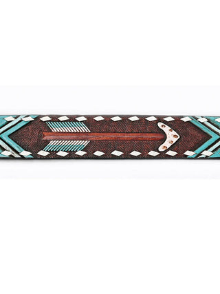 American Darling - Women's Beautifully Hand Tooled Genuine Belt
