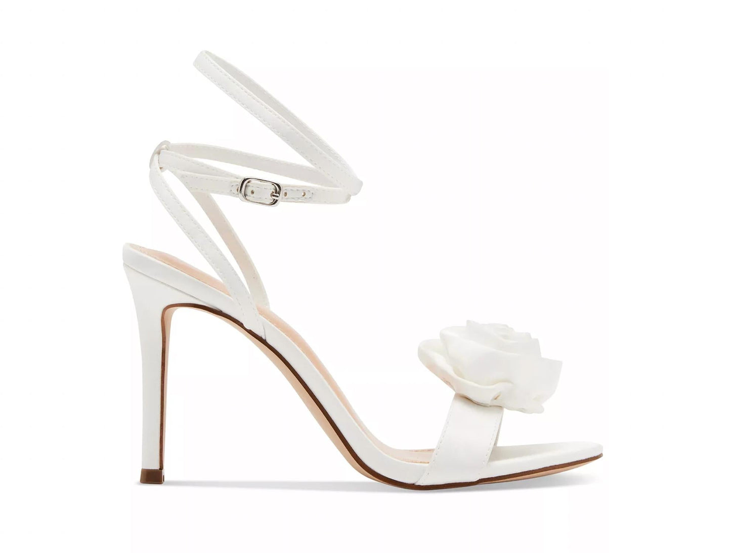 Steve Madden - Women's Rounded Toe Rosette Stiletto Heel