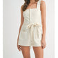 Mable - Women's Ric Rac Trim Romper