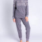 Pj Salvage - Fair Isle Long Sleeve Lounge Top