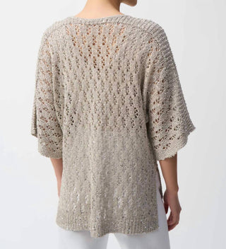 Joseph Ribkoff - Sequined Dolman Sleeves Top