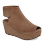 Chocolat Blu - Women Peep Toe Wedge