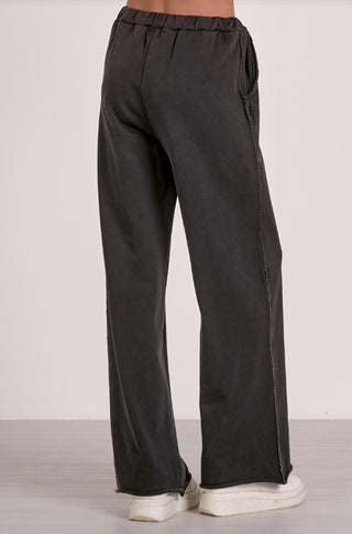 Elan - Elastic Waist Band Wide Leg Pants