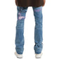 Purple Brand - Full Repair Flare Bootcut Denim Jeans