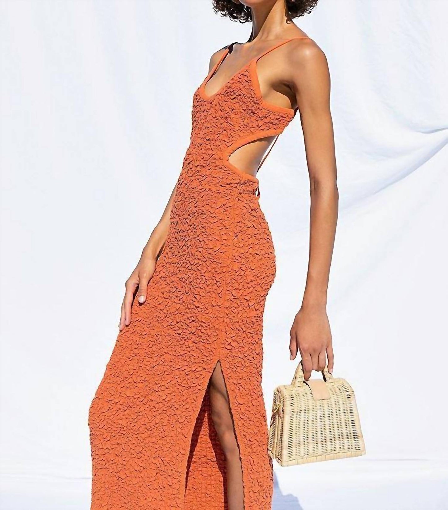 Free People - Za Za Smocked Midi Dress