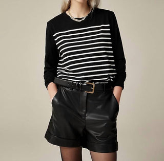 J.Crew - Pima Cotton Long-sleeve T-shirt In Stripe