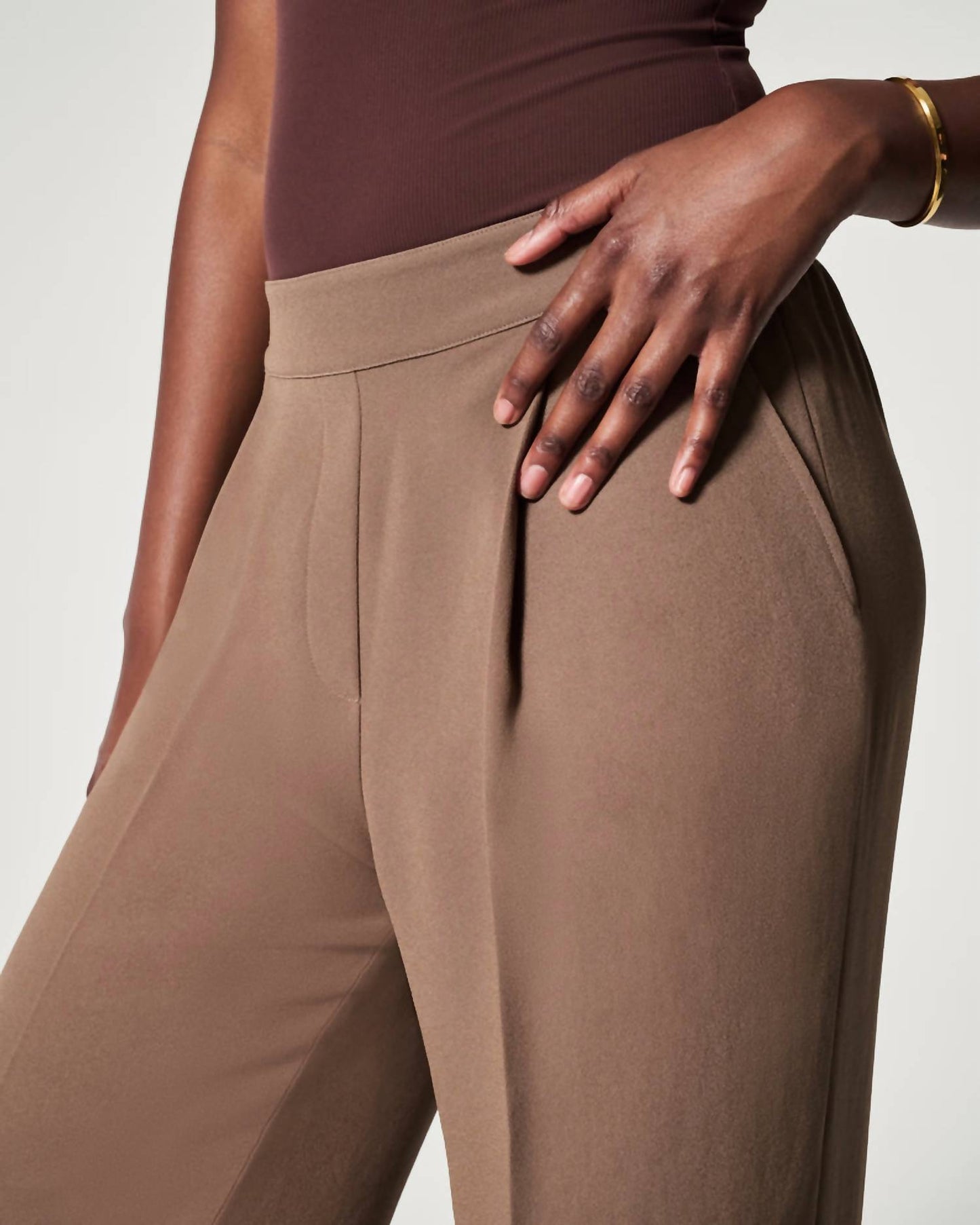 Spanx - Crepe Pleated Trouser