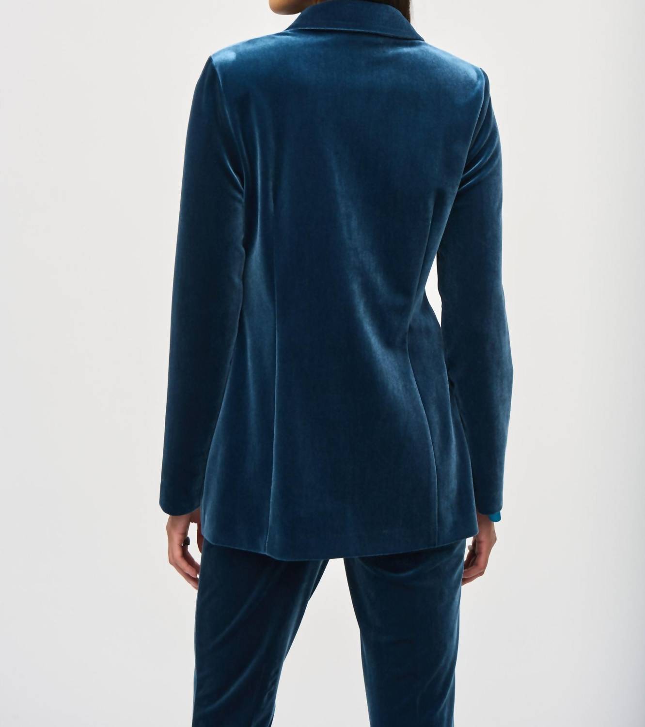 Joseph Ribkoff - Long Sleeve Velvet Blazer