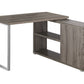 L-Shape Computer Desk with Storage Drawers