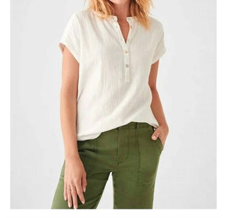 Faherty - Cotton Gauz Desmond Top