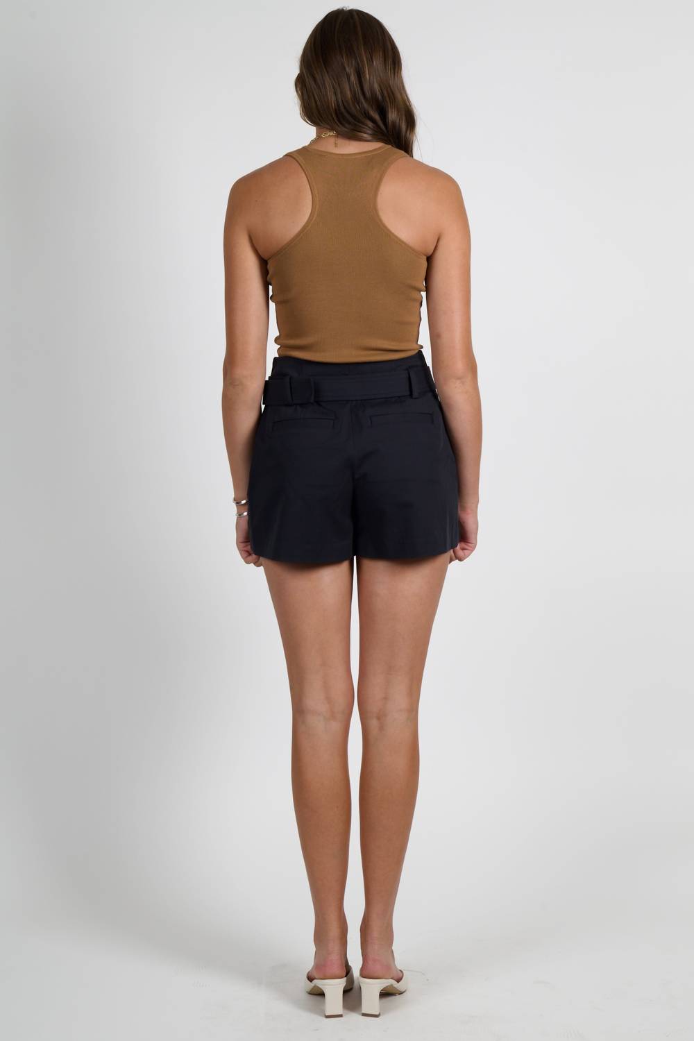 A.L.C. - Como Belted Shorts