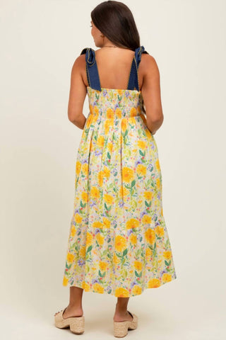 Entro - Summer Petals Maxi Dress