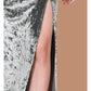 -Bl^Nk- - Heavenly Crushed Velvet Dress
