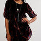 Free People - Women's Maye Velvet Tunic Top