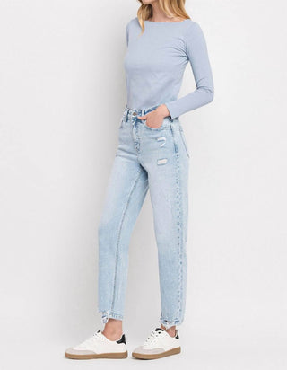 Flying Monkey - Super High Rise Barrel Leg Jeans