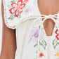 Free People - Willow Embroidered Mini Dress