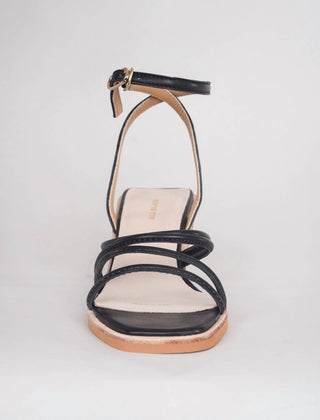All Black - Women's Ms. Glamour Sandal